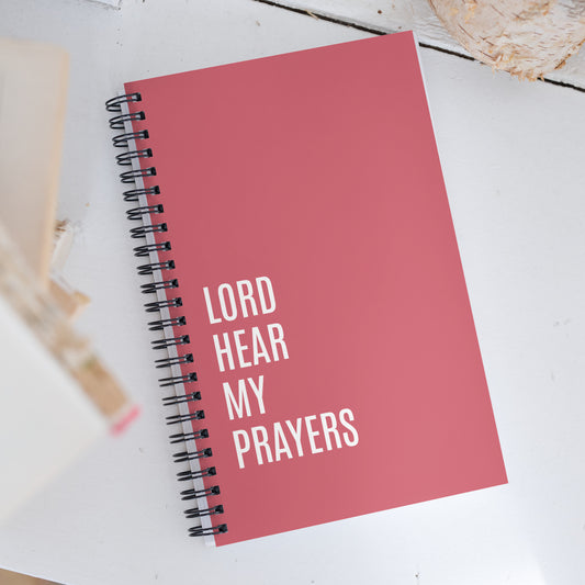 Lord hear my prayers journal